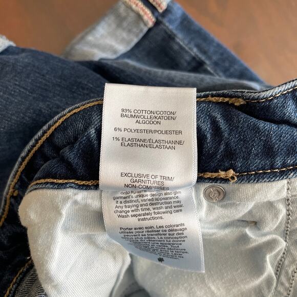 Silver Jeans Co. Denim Boyfriend Shorts - Size 14 - Picture 9 of 13